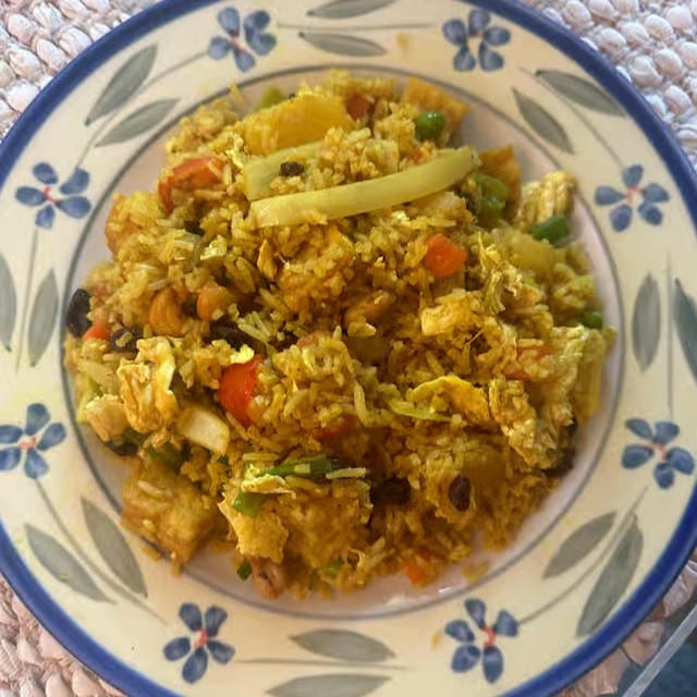 Pineapple Fried Rice.