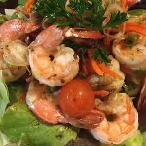 Dancing Shrimp Salad.