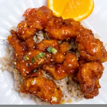 Orange Chicken.