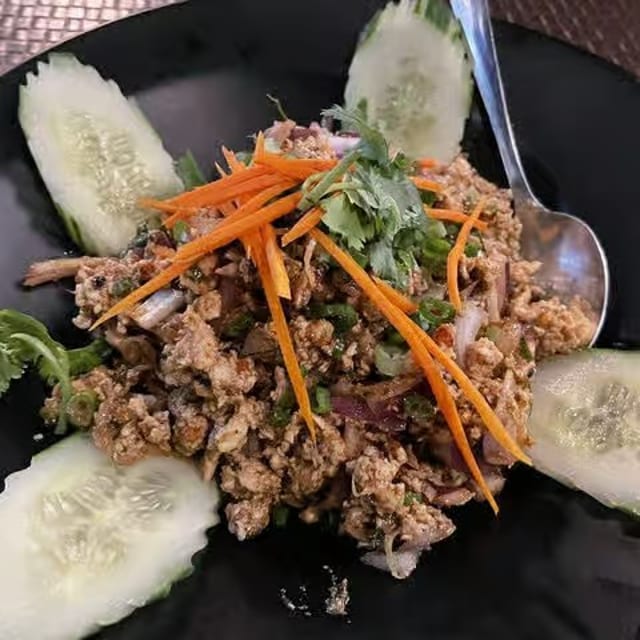 Chicken Larb Salad.